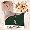 15Pcs 5 Colors Baking Paint Alloy Pendants FIND-CJ0005-89-7