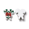 Christmas Opaque Resin Cabochons LS-RESI-K019-24-2