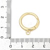 Brass Spring Gate Rings KK-U062-50G-3