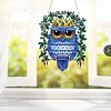 Owl Wreath DIY Diamond Painting Door Window Hanging Decoration Kits PW-WG18875-01-2