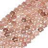 Natural Strawberry Quartz Beads Strands G-P573-C04-01-2