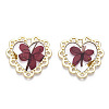 Alloy Epoxy Resin Pendants X1-PALLOY-TAC0044-80-3