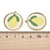 304 Stainless Steel & Embroidered Pendants SA-CBA1ED9-08G-3