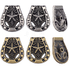 16Pcs 2 Colors Luggage Leather Belt Alloy Craft Solid Screw Rivets FIND-CP0002-64-1