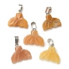 Natural Topaz Jade Pendants G-Z067-01P-05-1