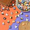 60Pcs 10 Styles Halloween Theme Opaque Resin Decoden Cabochons CRES-CJ0001-69-6