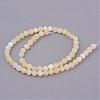 Natural Yellow Jade Beads Strands G-Q462-10mm-36-2