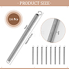14Pcs 304 Stainless Steel Extension Spring with Dual Hook FIND-ME0003-32-2