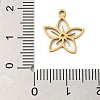 304 Stainless Steel Charms STAS-S123-01G-09-3