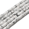 Natural Howlite Beads Strands G-Z089-A02-3