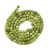 Natural Canadian Jade Beads Strands G-G259-D02-3mm-3