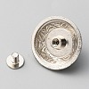 Zinc Alloy Buttons BUTT-WH0028-36B-02-2