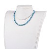 Glass Beaded Necklaces NJEW-JN02271-02-2