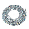 Transparent Glass Beads Strands EGLA-N028-01A-A01-3