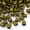 Tibetan Style Alloy Cord Ends LS-MLF10823Y-NF-2