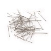 304 Stainless Steel Flat Head Pins STAS-G185-07P-0.5x16mm-1