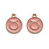 Alloy Enamel Pendants ENAM-S124-01B-11C-1