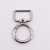 Zinc Alloy Swivel Clasps PALLOY-WH0071-02P-2