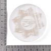 Flat Round Natural Selenite Slice Coasters DJEW-C015-02B-02-3