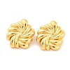 Brass Stud Earrings for Women EJEW-U015-05G-1