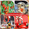 Mini Plastic Imitation Cherry Tomato DJEW-WH0042-57-6