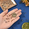 60Pcs 6 Styles 304 Stainless Steel Snap on Bails STAS-YW0002-83-4