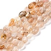 Natural Cherry Blossom Agate Beads Strands LS-G-G146-A31-01-2