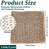 Polyester Rhinestones Fabric DIY-WH0578-42B-2