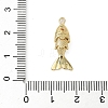 Brass Micro Pave Cubic Zirconia Pendants KK-I371-40G-01B-3