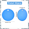 25Pcs Aluminum Pendants FIND-SP0002-68A-01-2