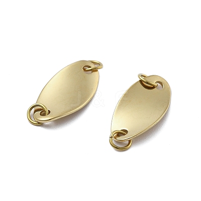 304 Stainless Steel Connector Charms STAS-D302-14G-1