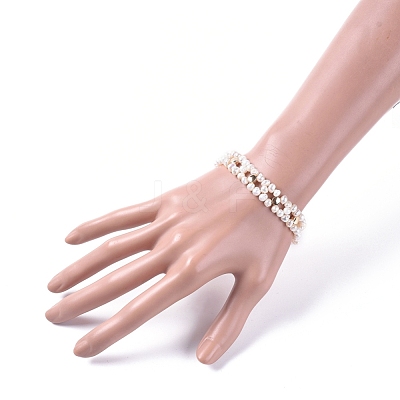 Beaded Bracelets BJEW-JB04749-04-1