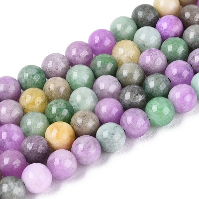 Natural Quartz Beads Strands G-N363-6mm-03-1