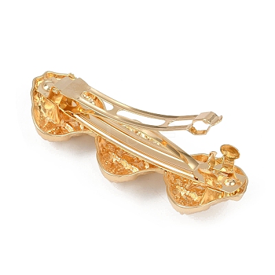 Alloy with Iron Clip Hair Barrettes LS-PHAR-G014-03B-G-1