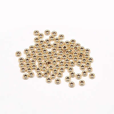 Yellow Gold Filled Spacer Beads KK-A130-08-1