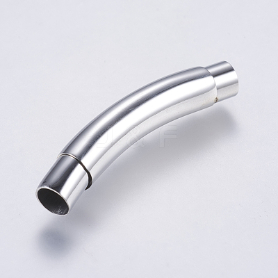 Tarnish Resistant 304 Stainless Steel Bayonet Clasps STAS-P188-07P-5mm-1