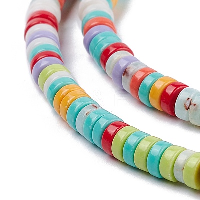 Synthetic Turquoise Beads Strands TURQ-Z002-01F-1
