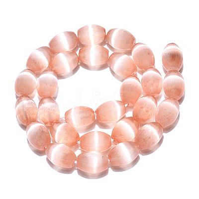 Dyed Natural Selenite Beads Strands G-T138-232I-1