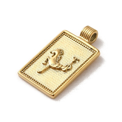 304 Stainless Steel Pendants X-STAS-L022-306G-08-1