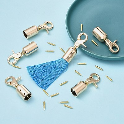 Alloy Swivel Clasps PALLOY-Z003-01G-1