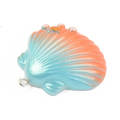 Opaque Resin Pendants LS-X-RESI-S356-059B-03-1