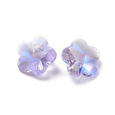 Glass Rhinestone Charms RGLA-L020-A-371MO-1