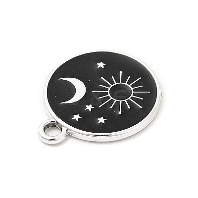 Alloy Enamel Pendants ENAM-I053-D06-1