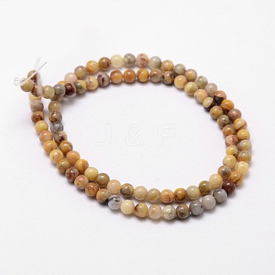 Natural Crazy Lace Agate Beads Strands G-D840-70-4mm-1