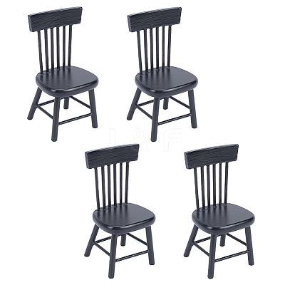 Mini Wood Chairs LS-AJEW-WH0041-76C-1