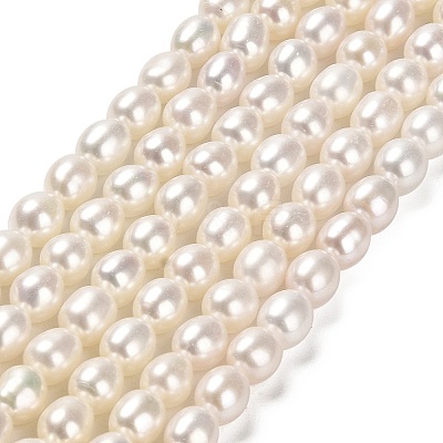Natural Cultured Freshwater Pearl Beads Strands PEAR-E016-125-1
