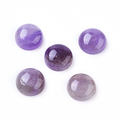 Natural Amethyst Cabochons G-L510-12B-02-1