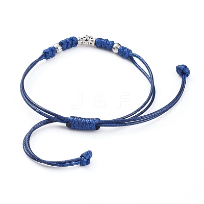 Braided Bead Bracelets BJEW-JB04916-1
