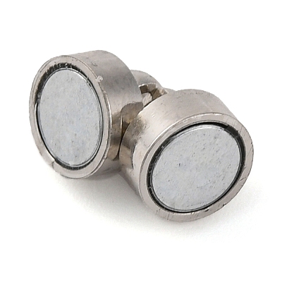Rack Plating Brass Magnetic Clasps KK-Z070-16P-1