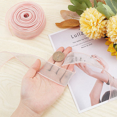Polyester Ribbon LS-DIY-WH0325-44B-1